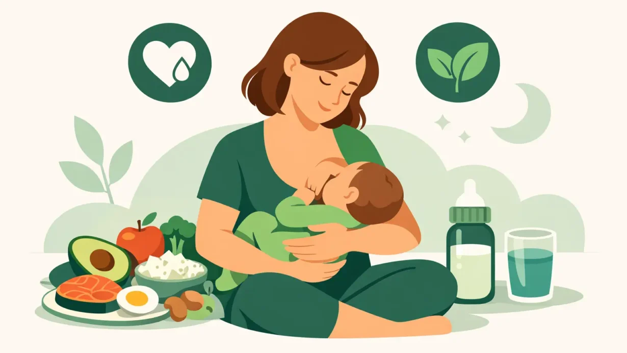 Alimentación durante la lactancia sin dietas