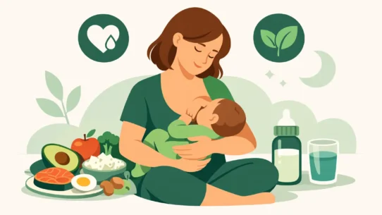 Alimentación durante la lactancia sin dietas