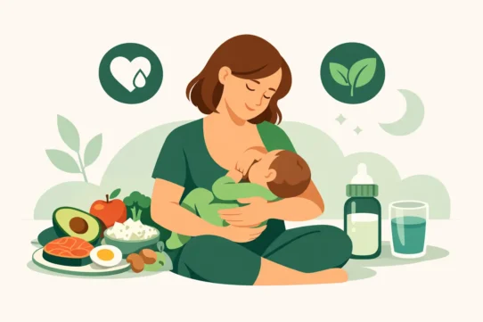 Alimentación durante la lactancia sin dietas