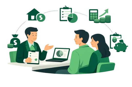 Asesor financiero para organizar finanzas