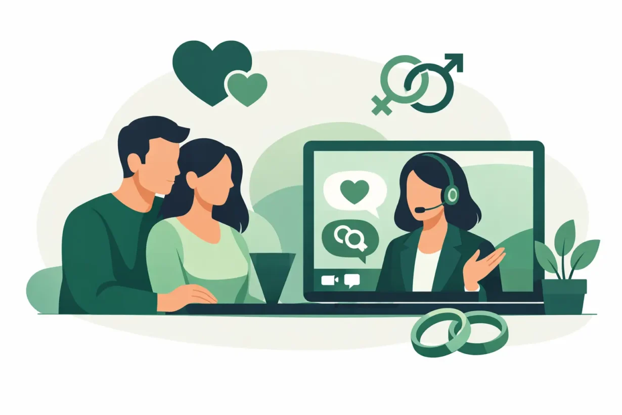 Cuándo buscar un sexólogo online para parejas