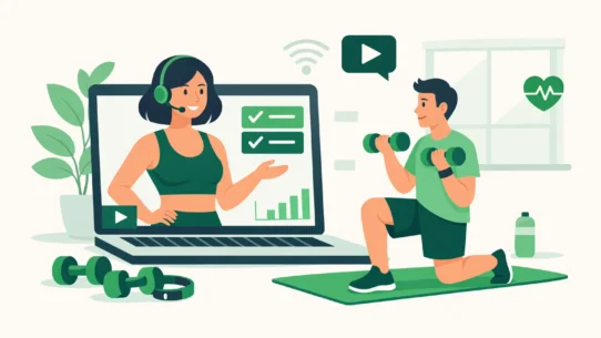 Entrenador personal online para principiantes