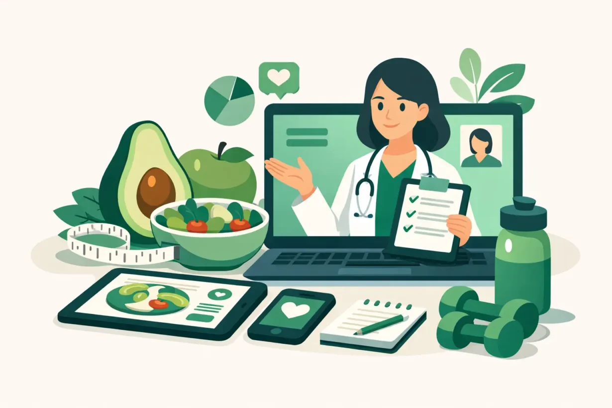 Nutricionista online: un plan personalizado real