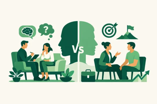 Psicólogo versus coach: cuál elegir según tu caso