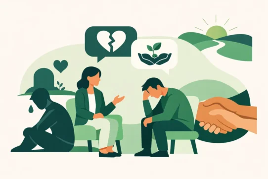 Guía para terapia de duelo y apoyo profesional